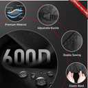 Comnova RV Tire Covers 2 Pack - 600D Dual Axle Tire Cover for Camper RV Trailer Truck, Waterproof Heavy Duty Fade-Resistant Dual Wheel Protector Cover, Fits Tire Diameters 27-29 Inch