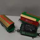 Christmas Train Set with Steam, Lights and Music Electric Holiday Toy Train