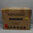 vancasso Starry Plates and Bowls Sets,12 Pieces Blue Dinnerware Sets for Kitchen,Modern Stoneware Dishes Set for 4,Dishwasher and Microwave Safe