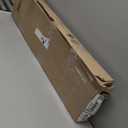 rabbitgoo Window Privacy Film One Way Window Tint for Home, Removable Static Cling Reflective Heat Sun Blocking Anti UV Glass Door Covering, Mirror Tinting Film, 35.4 in X 6.5 Feet, Black Silver