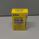 Amodex Ink & Stain Kit with Stain Remover Brushes, Removes Ink, Sharpie, Grease, Food and More, Safe and Effective on Clothes, Leather and Skin, Includes 1 Bottle and 2 Brushes