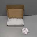 CandleLight  Church Service Candles 100-5 White Congregations Candles 100-3 Paper Drop Catchers