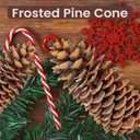 Large Pine Cones for Crafts, 912 Inch Real Natural Sugar Pinecones, Set of 3 Large Decorative Pine Cones for Vase Filler, Holiday Dcor, Rustic Table Centerpieces, DIY Wreaths Natural