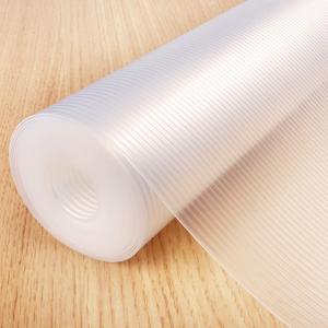 2 x Glotoch 2 Rolls 12" X20 FT Non Adhesive Clear Shelf Liners for Kitchen Cabinets, Waterproof Drawer Liners for Kitchen, Non Slip Cabinet Liners for Shelves/Dresser/Refrigerator/Bathroom