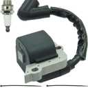 4229 400 1300 Ignition Coil for Stihl Leaf Fan Blower BG50 BG45 BG46 BG55 BG65 BG85 SH55 SH85 Replacement 4229-400-1300