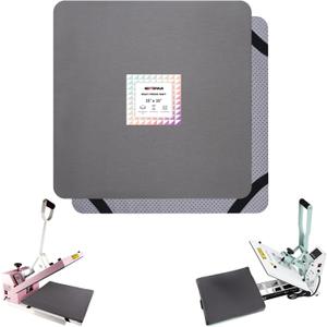 BetterSub Heat Press Mat, 15'' x 15'' Thick Heat-Resistant Foam for Protective Heat Transfer Machine Replacement Pad, Washable Base for HTV Craft Vinyl Ironing Insulation Transfer