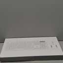 Large Print Wireless Keyboard and Mouse - 7 Colors Backlit Keyboard, Oversize Letters Keys Easy to See and Type, Rechargeable Keyboard and Mouse with Light Up Key, Compatible for PC, Windows, Gaming