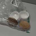 2 Set White Marble Salt and Spice Cellar with Lid and Spoon Marble Salt and Pepper Cellars Elegant Modern Container for Kitchen Countertop Keeps Spices Dry