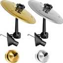 Car Cymbal, Car Cymbal Air Vent, Mini Drum Crash Cymbal for Vent, Universal Fit for All Vehicles, Keep You Entertained while Driving