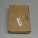 HUIHUANG Christmas Ribbon Wired Green Velvet Christmas Tree Ribbon Green and Gold Wired Ribbons for X-mas Tree, Wreath, Garland, Bows, Home Decor (2-1/2" X 6 Rolls, 36 Yds Total)