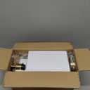 Lynnoland Set of 2 Industrial Table Lamps with USB C+A Ports and Outlet, Gold Fully Stepless Dimmable Bedside Lamps, Nightstand Lamp with Opal Glass Shade for Reading Office (2 LED Bulb)