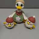 HOLA Baby Toys 6-12 Months Musical Dancing Duck Toy Set with Mama and Babys Tummy Time Toys, Crawling and Interaction Modes 1 Year Old Girl Boy Baby Stocking Stuffers
