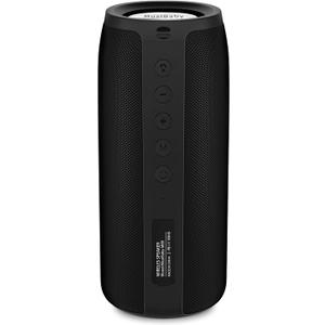 Bluetooth Speaker,MusiBaby M88 Speakers,Dual Pairing, Bluetooth 5.3,Loud Stereo Sound,Booming Bass,30H Playtime for Home& Outdoor Party,Beach,Portable Speaker,Gifts(Black)