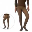Fleece Tights for Women, tights for winter, Insulated Skin & Coffee Colors, S-M-L thermal pantyhose (S)
