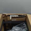 SNTD Shoe Rack - Expandable Shoe Organizer for Closet, Adjustable Metal Shoe Shelf Storage, Stackable Long Shoe Stand Holder for Garage, Entryway, Door Entrance (Black, 2-Tier)