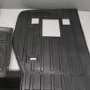 for 2022-2025 Kia Carnival 8 Seat Floor Mats 3 Row & Cargo Liner & Backrest Mat Set All Weather TPE Rubber Protection (Only Fit 8 Seats Models Fits LX seat Package, EX and SX,NOT fit Prestige Models)
