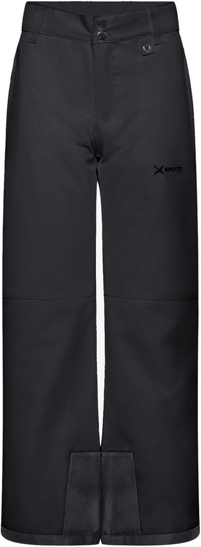 Arctix Youth Snow Pants, Black. Size S