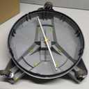 Hiclean 15" Pressure Washer Surface Cleaner with Wheels, 3400 Max PSI, Pressure Washer Attachment for Concrete, Driveway, Patio, and Sidewalks