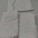 HYMOKEGE White Twin Comforter Set Seersucker 5 Pieces, All Season Luxury Bed in a Bag for Bedroom, Bedding Set with Comforters, Sheets, Pillowcase & Sham