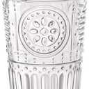 Bormioli Rocco Romantic (Set Of 2) Stemware Glasses, 10.75 Oz. Clear Crystal Glass, Made In Italy