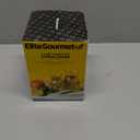 Elite Gourmet ETS623 BPA-Free 40-Watt Electric Citrus Juicer, Compact, Large Volume, Pulp Control, Oranges, Lemons, Limes, Grapefruits with Easy Pour Spout, 24oz, Black/Stainless Steel