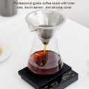 MOKKOM Coffee Grinder with Removable Coffee Scale via Bluetooth Connectivity, Anti-static Conical Burr Coffee Bean Grinder, 31 Precise Settings for French Press/Cold Brew/Pour Over/Drip/Espresso