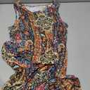 Summer Dresses for Women Beach Boho Sleeveless Vintage Floral Flowy Pocket Tshirt Tank Sundresses 2026 Small