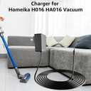 2 x Charger Compatible with Homeika H016 HA016 Cordless Vacuum Power Cord Compatible with Homeika Cordless Vacuum Power Cord