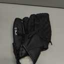 Left Handed Softball Glove Leather Wear-resistant Youth Baseball Brown 12 inch