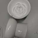 2 Pcs Cat Ceramic Raised Bowls, Elevated Tilted Cat Feeder Bowl for Food and Water, Fatigue Relief, Backflow Prevention, Dishwasher Microwave Safe, Feeder Dish for Indoor Kitten, Small Dogs