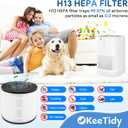 True HEPA Replacement Filters for MA Air Purifier 14/14W/14B models, H13 True HEPA and Activated Carbon Filters, 3 in 1 Pre-Filters, 2 Pack