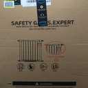 Regalo 35-Inch Home Accents Super Wide Walk Through Baby Gate, Includes 4-Inch, 8-Inch and 12-Inch Extension, 4 Pack of Pressure Mounts and 4 Pack of Wall Cups and Mounting Kit