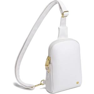 INICAT Women's Small Sling Bag, Lightweight Everyday Vegan Leather Crossbody Purse for Daily Essentials and Travel Light