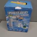 Portable Air Conditioners, 1000ml Portable Air Conditioner, 1600ml Computer SP120 RGB Fans Blue, Powerful 3 Speeds 7 Colors LED Portable Personal for Room Bedroom