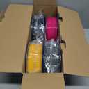 SUNLU PETG Filament 1.75mm 4KG Bundle, Less Stringing and Good Layer Adhesion, 3D Printer Filament 4kg, 1kg per Spool, Pack of 4, 4 Colors, Grey+Midnight+Magenta+Vivid Yellow