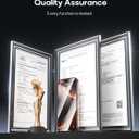 2 x 3 Pack for iPhone 14 Pro Max Tempered Glass Screen Protector, Dust Free CABIN, Auto Positioning, Bubble Free, High Definition, Easy Installation,9H+ Hardness