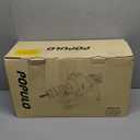 POPULO 120V Auto Feed Drain Auger,23 FT Drain Snake Suitable For 3/4"-2" Pipes For Unclogging Sinks,Shower Floor Drain and Outdoor Drain Pipe.Plumbers Snake Cleaner Include Glove,Cloth Bag