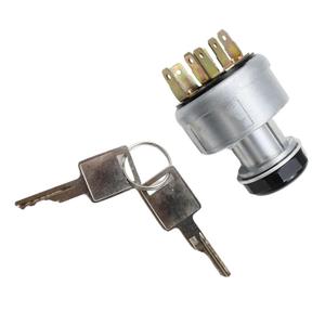 282775A1 86500903 Ignition Key Switch 12V D134737 A77312, L61053 Fits Case Skid Steer 760 921 1150G 1845C 5230 85XT 1835C International Tractor 580D 580K 580L 1080B Backhoe Loader