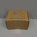 2 Pack Wireless Controller for PS4, LED Backlit Controllers for PS4/Pro/Slim, 1000mAh Battery, Double Shock 6-Axis Motion Sensor, Adjustable RGB Backlight, White+Black