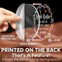 6 x HEXMOZ Work Besties Gifts for Women, Work Friends - Coworker Ornament - Christmas Coworkers Gifts, White Elephant, Secret Santa Office Ideas for Work Friends - Acrylic Ornament 2025