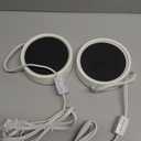 Electric Large Ceramic Candle Warmer Plate - Wax Warmer for Jar Candles, Coffee Mug, Cup - Home Office Aromatherapy Fragrance Heating Beverage Milk Tea Hot Chocolate