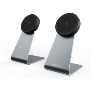 MagSafe Charger Stand 15W Fast Charging Magnetic Charger, Wireless Charging Stand Compatible for iPhone 16 15 14 13 12 Series and Airpods (2 Pack)