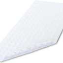 SlipX Solutions White Extra Long Rubber Safety Bath Mat (18 x 36 Inch, 220 Suction Cups, Great Non-Slip Coverage)