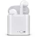 iLive Electronics Truly Wire-Free Bluetooth Earbuds, Sweatproof Design, Charging Case, White