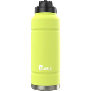 bubba Trailblazer Insulated Stainless Steel Water Bottle with Straw Lid, 40oz, Limelight Powder Coat