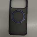 TORRAS 360 Magnetic Stand for iPhone 17 Pro Max Case, [Fit for MagSafe] [4X Military-Grade Protection] Slim Case for iPhone 17 Pro Max 6.9", Translucent Obsidian Black, Ostand O3 Fitness Series