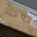 Industrial Gold Bookshelf-6 Tier Wall Mounted Ladder Bookshelf, Rustic Gold Storage Book Shelves Display Bookcases for Living Room/Home/Office