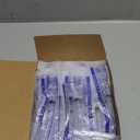 100 Pack 3ml/cc Plastic Syringe Luer Lock Tip - Liquid Measuring Syringe Tools (No Needle) - Sterile Individually Sealed Wrapped