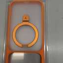 TORRAS for iPhone 17 Pro Max Case with Stand, Camera Control Button, Fit for MagSafe, Military Grade Protection, Translucent Slim Soft Edge Case for iPhone 17 Pro Max 6.9", Orange