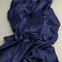 Long Satin Spaghetti Strap Prom Dress M